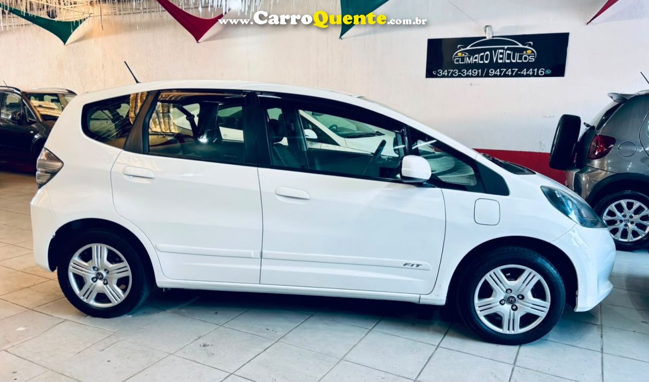 HONDA   FIT CX 1.4 FLEX 16V 5P MEC.   BRANCO 2014 1.4 FLEX - Loja