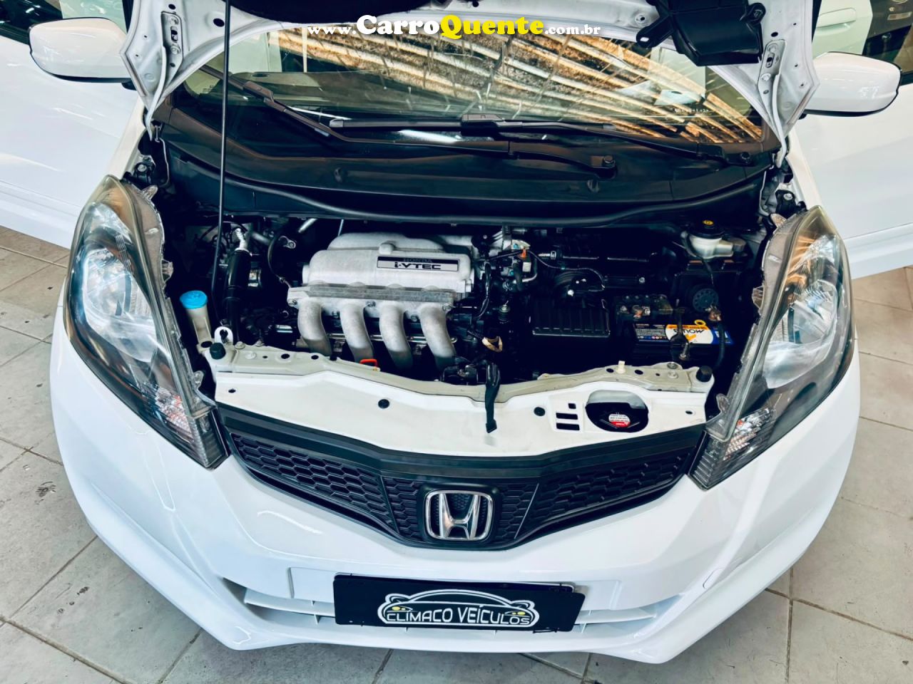 HONDA   FIT CX 1.4 FLEX 16V 5P MEC.   BRANCO 2014 1.4 FLEX - Loja
