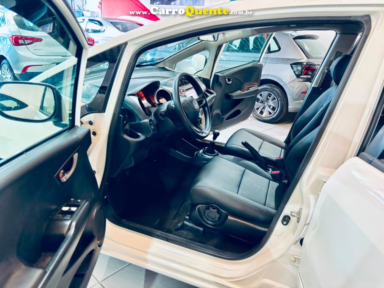HONDA   FIT CX 1.4 FLEX 16V 5P MEC.   BRANCO 2014 1.4 FLEX - Loja