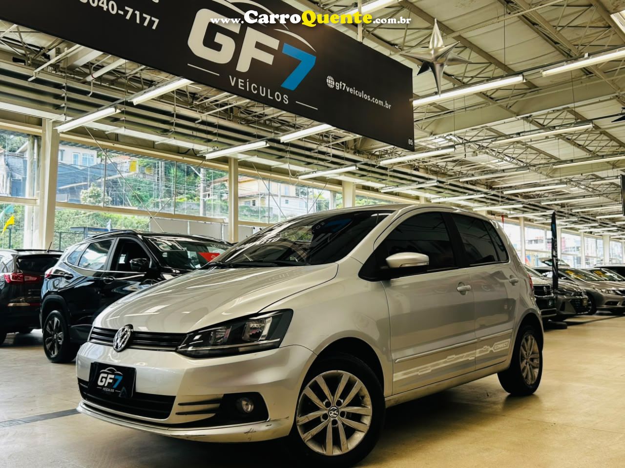 VOLKSWAGEN   FOX CONNECT 1.6 FLEX 8V 5P   PRATA 2019 1.6 FLEX - Loja