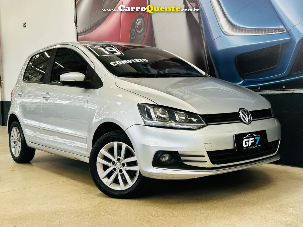 VOLKSWAGEN   FOX CONNECT 1.6 FLEX 8V 5P   PRATA 2019 1.6 FLEX - Loja