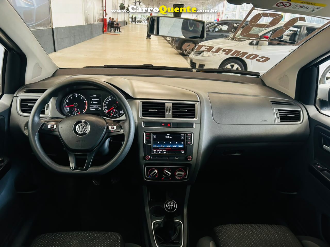 VOLKSWAGEN   FOX CONNECT 1.6 FLEX 8V 5P   PRATA 2019 1.6 FLEX - Loja