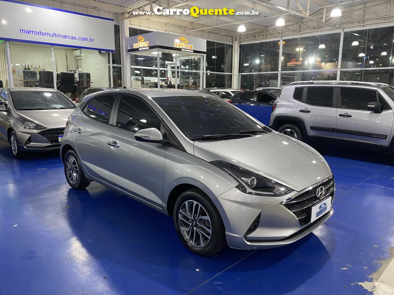 HYUNDAI   HB20 DIAMOND 1.0 TB FLEX 12V AUT.   PRATA 2020 1.0 FLEX - Loja