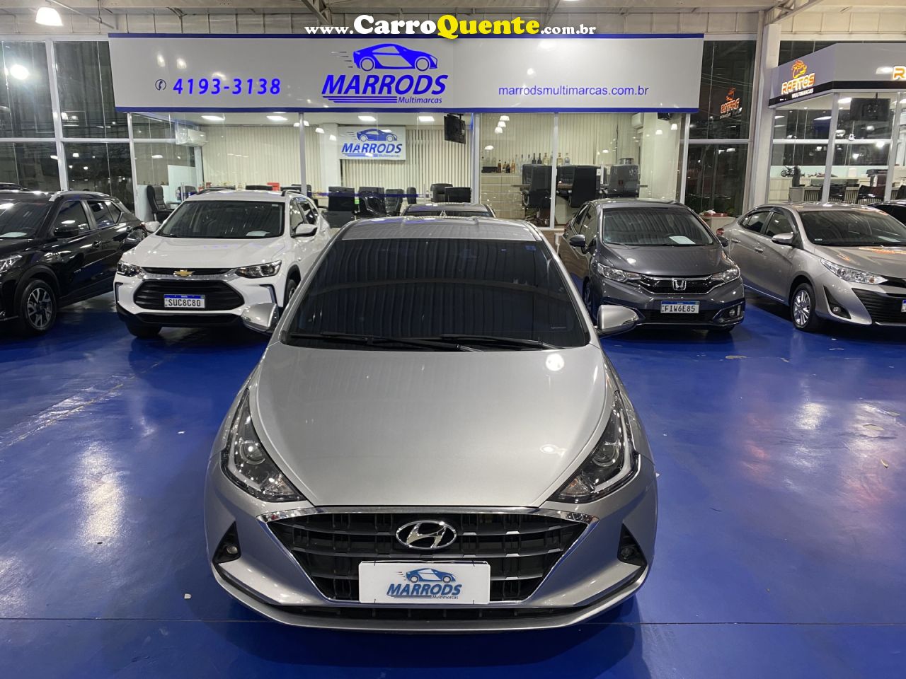 HYUNDAI   HB20 DIAMOND 1.0 TB FLEX 12V AUT.   PRATA 2020 1.0 FLEX - Loja