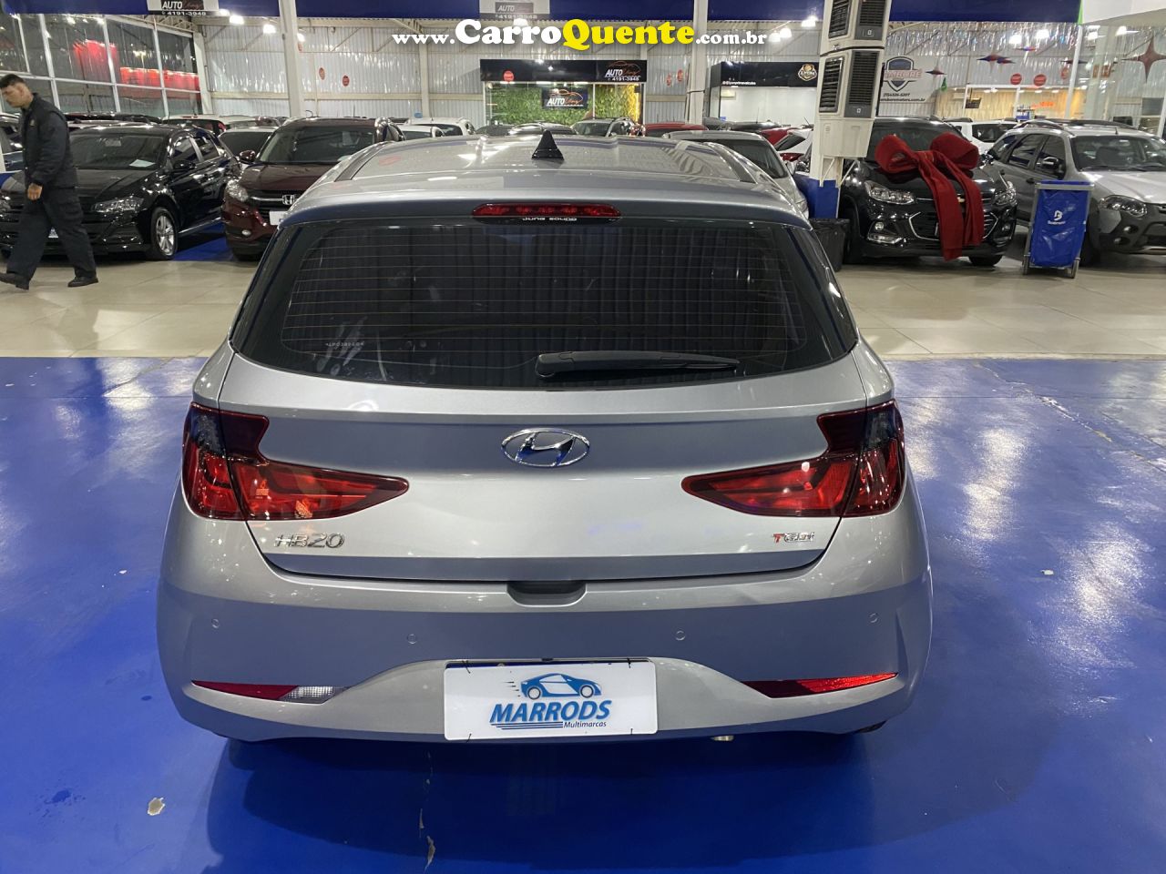 HYUNDAI   HB20 DIAMOND 1.0 TB FLEX 12V AUT.   PRATA 2020 1.0 FLEX - Loja