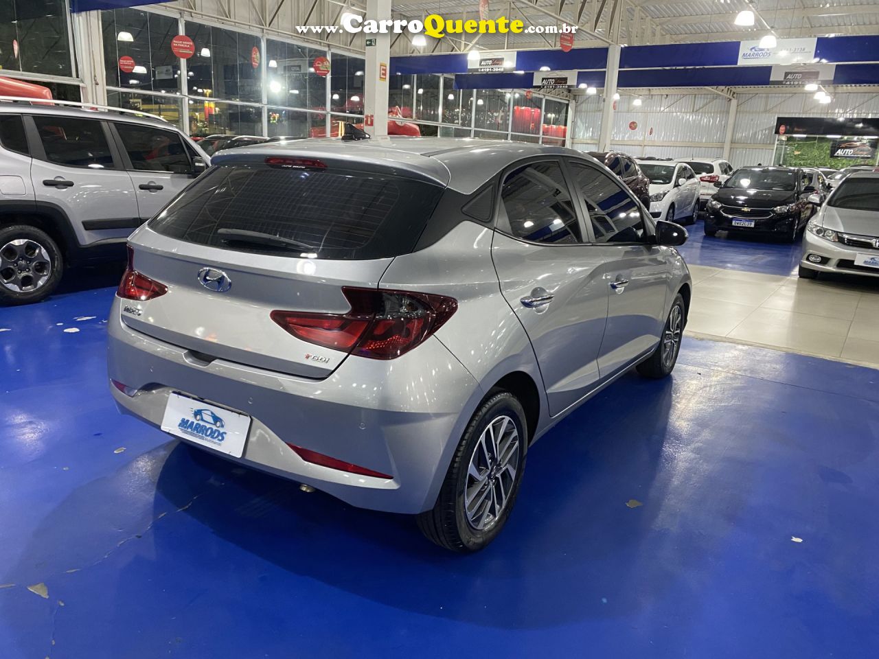HYUNDAI   HB20 DIAMOND 1.0 TB FLEX 12V AUT.   PRATA 2020 1.0 FLEX - Loja