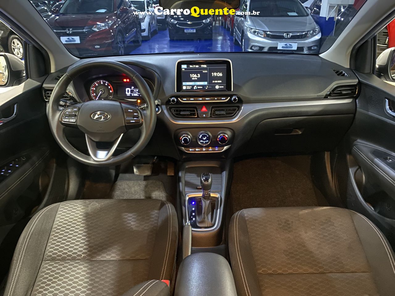 HYUNDAI   HB20 DIAMOND 1.0 TB FLEX 12V AUT.   PRATA 2020 1.0 FLEX - Loja