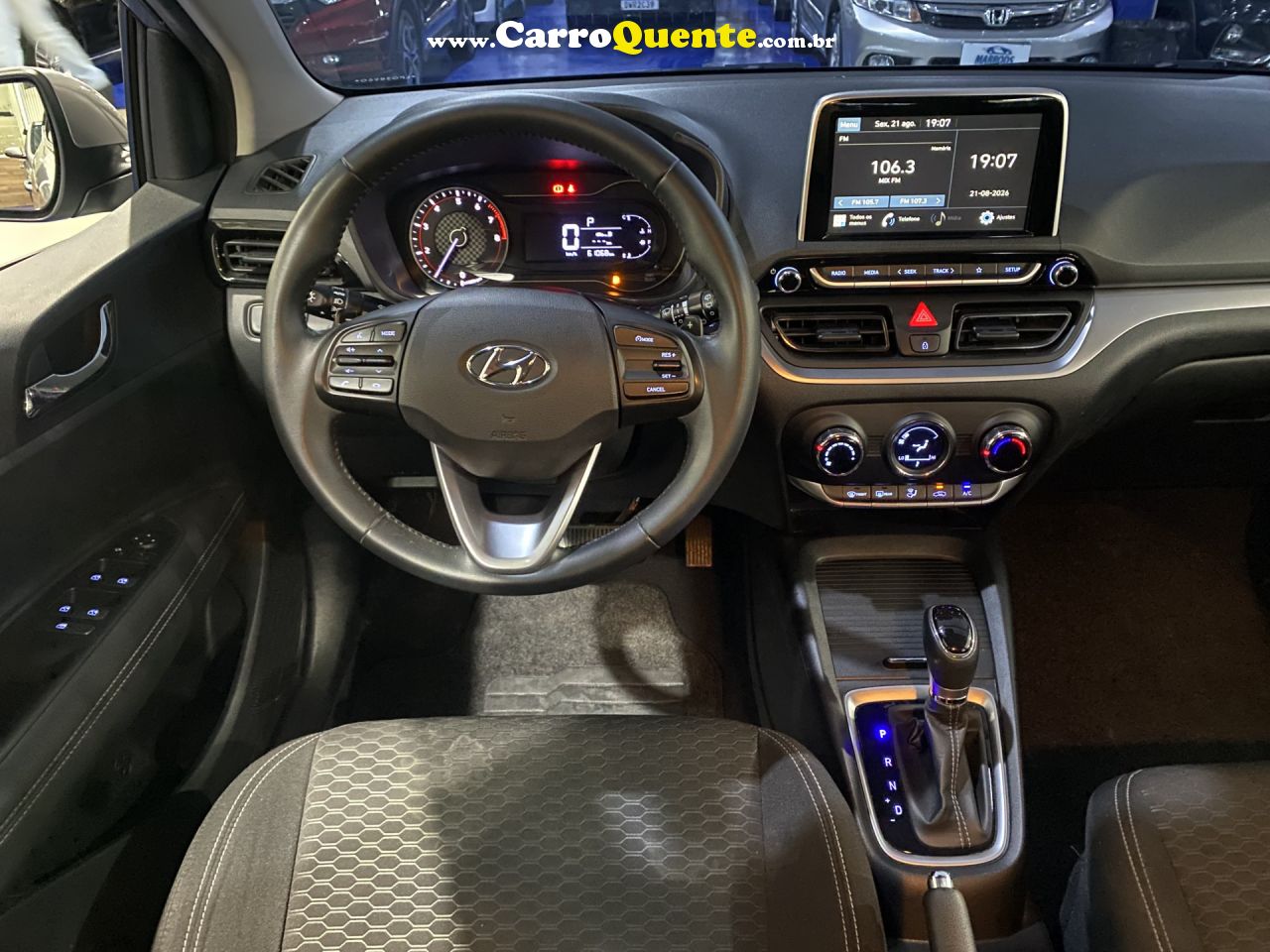 HYUNDAI   HB20 DIAMOND 1.0 TB FLEX 12V AUT.   PRATA 2020 1.0 FLEX - Loja