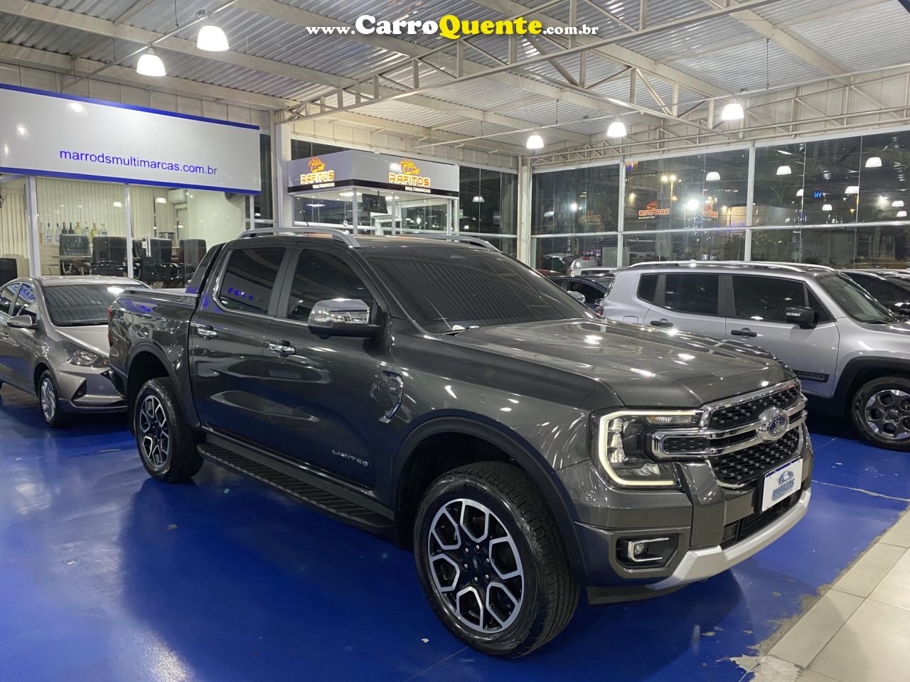 FORD   RANGER LIMITED 3.0 V6 4X4 CD TB DIE. AUT   CINZA 2026 3.0 DIESEL - Loja