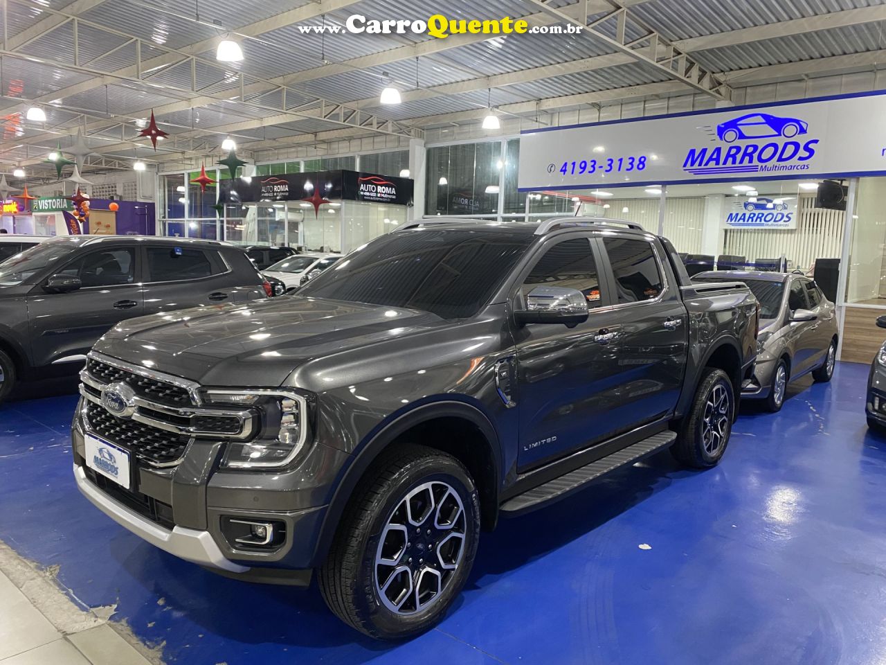 FORD   RANGER LIMITED 3.0 V6 4X4 CD TB DIE. AUT   CINZA 2026 3.0 DIESEL - Loja