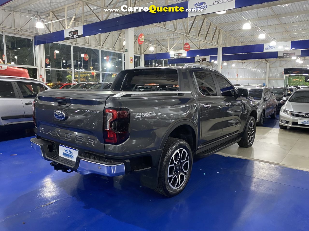 FORD   RANGER LIMITED 3.0 V6 4X4 CD TB DIE. AUT   CINZA 2026 3.0 DIESEL - Loja