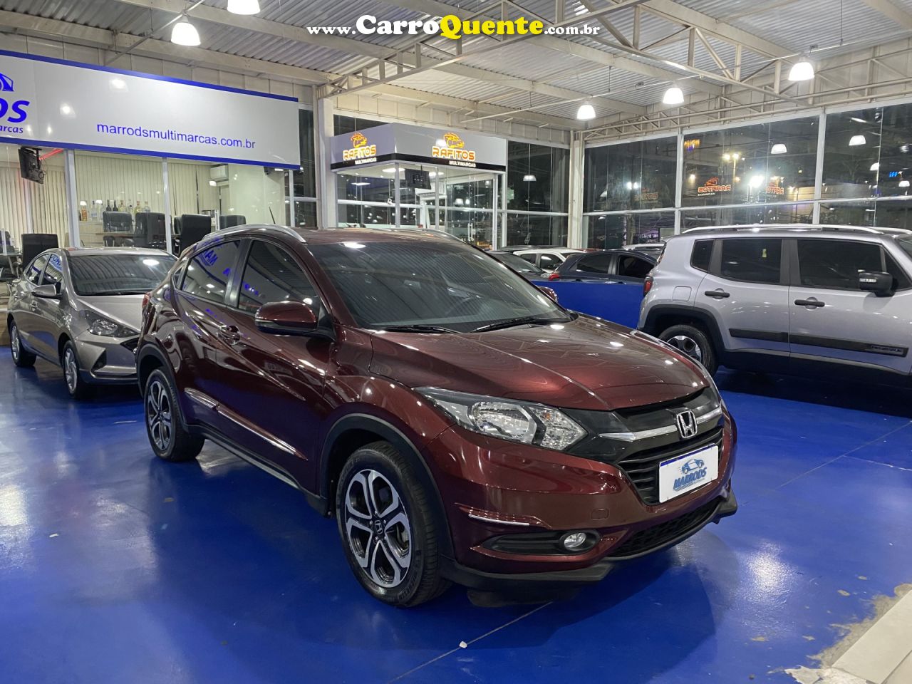 HONDA   HR-V EX 1.8 FLEXONE 16V 5P AUT.   VERMELHO 2016 1.8 FLEX - Loja