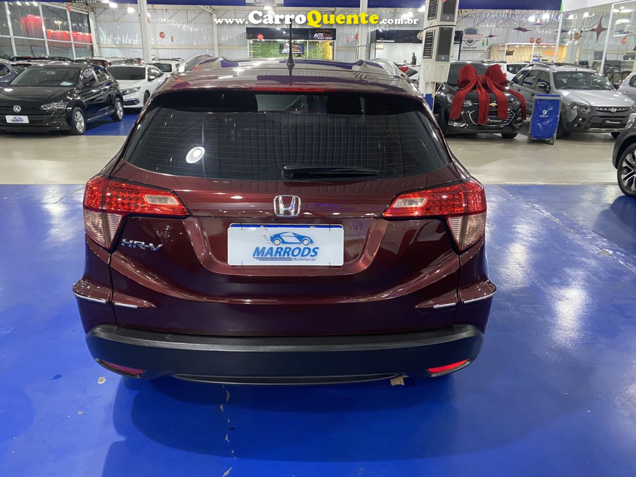 HONDA   HR-V EX 1.8 FLEXONE 16V 5P AUT.   VERMELHO 2016 1.8 FLEX - Loja