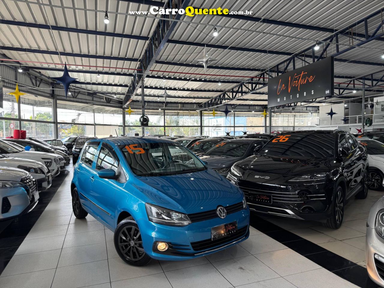 VOLKSWAGEN FOX 1.0 MI TRENDLINE 8V 2015 - Loja