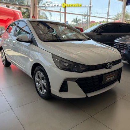 HYUNDAI   HB20 COMF.C.PLUSC.STYLE 1.0 FLEX 12V   BRANCO 2024 1.0 FLEX