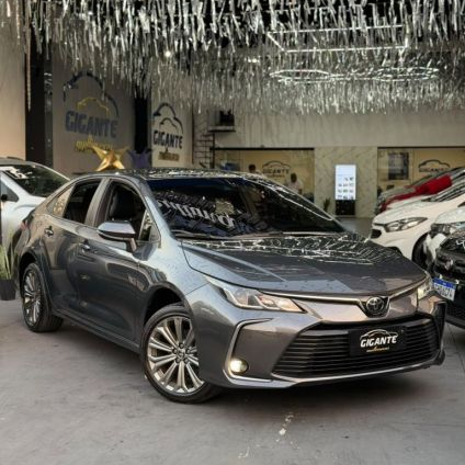 TOYOTA   COROLLA XEI 2.0 FLEX 16V AUT.   CINZA 2023 2.0 FLEX