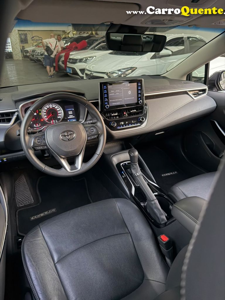 TOYOTA   COROLLA XEI 2.0 FLEX 16V AUT.   CINZA 2023 2.0 FLEX - Loja