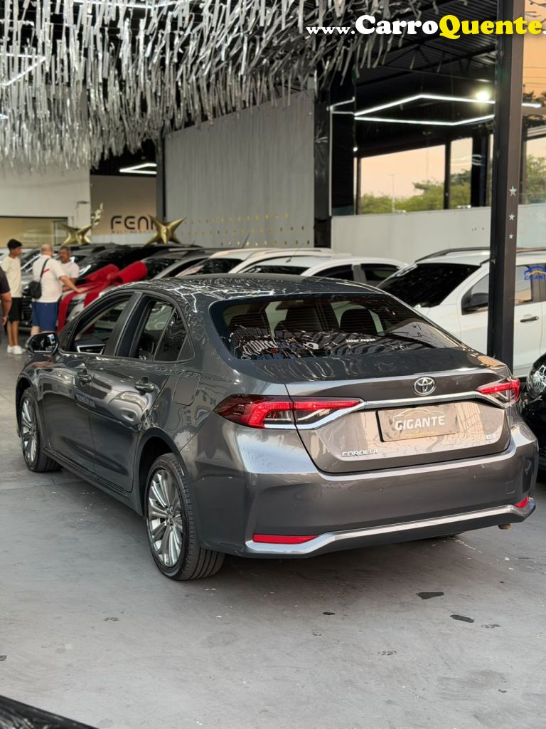 TOYOTA   COROLLA XEI 2.0 FLEX 16V AUT.   CINZA 2023 2.0 FLEX - Loja
