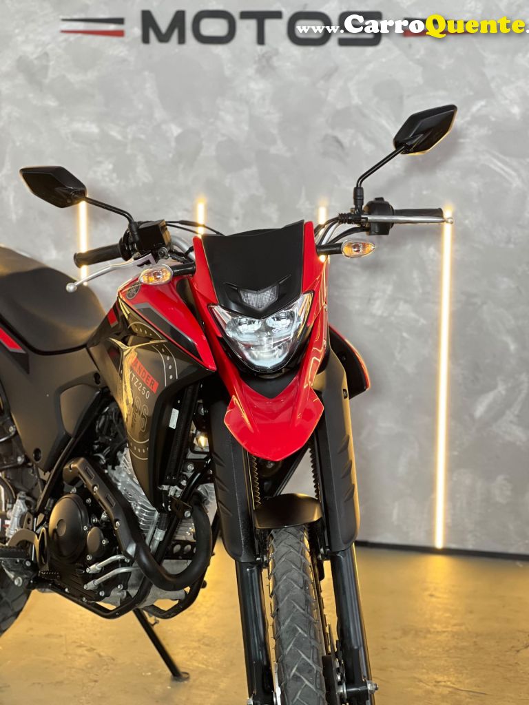 YAMAHA    XTZ 250 LANDER   VERMELHO 2024 249 FLEX - Loja