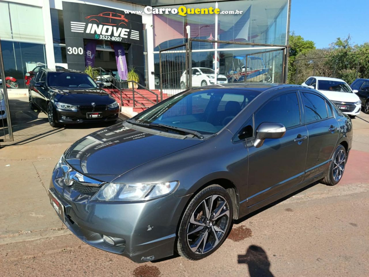 HONDA   CIVIC SED. LXLLXL SE 1.8 FLEX 16V MEC.   CINZA 2011 1.8 FLEX - Loja