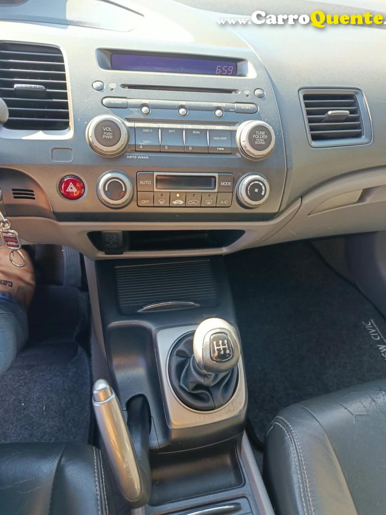 HONDA   CIVIC SED. LXLLXL SE 1.8 FLEX 16V MEC.   CINZA 2011 1.8 FLEX - Loja