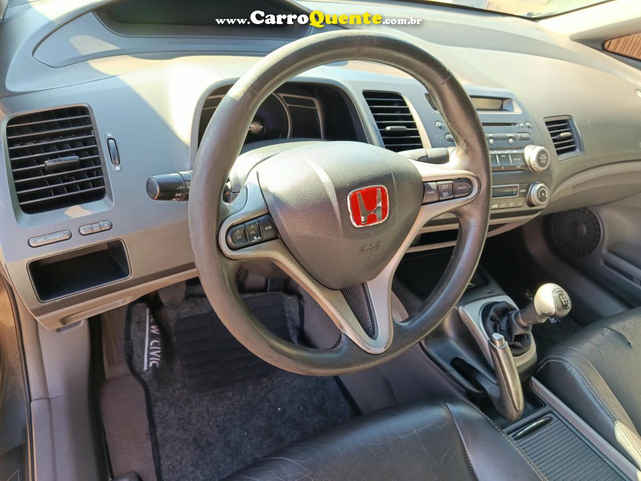 HONDA   CIVIC SED. LXLLXL SE 1.8 FLEX 16V MEC.   CINZA 2011 1.8 FLEX - Loja