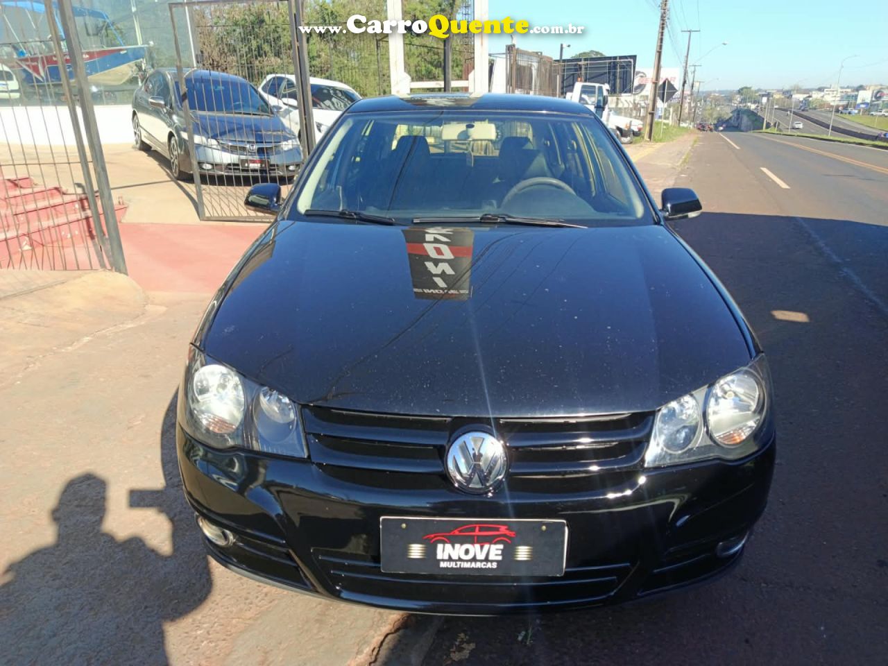 VOLKSWAGEN   GOLF SPORTLINE 1.6 MI TOTAL FLEX 8V 4P   PRETO 2008 1.6 FLEX - Loja