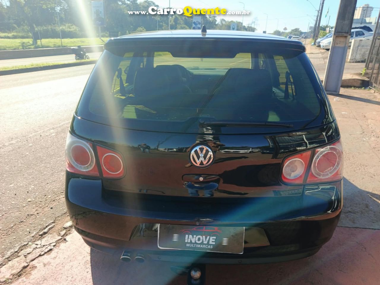 VOLKSWAGEN   GOLF SPORTLINE 1.6 MI TOTAL FLEX 8V 4P   PRETO 2008 1.6 FLEX - Loja