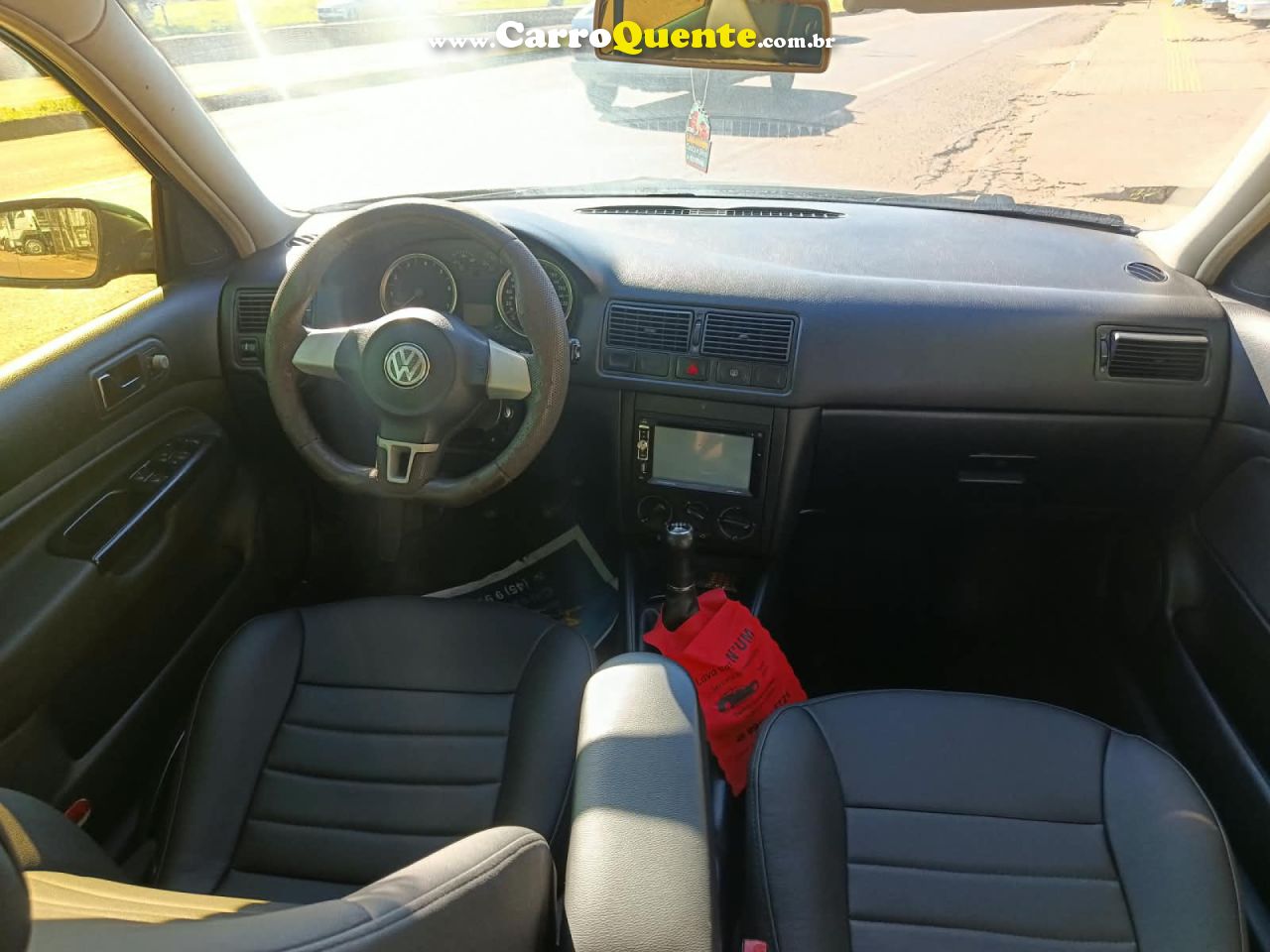 VOLKSWAGEN   GOLF SPORTLINE 1.6 MI TOTAL FLEX 8V 4P   PRETO 2008 1.6 FLEX - Loja