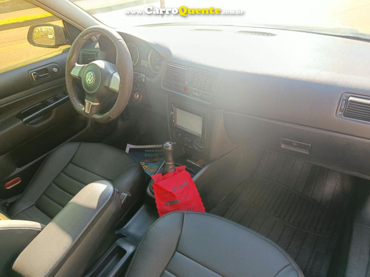VOLKSWAGEN   GOLF SPORTLINE 1.6 MI TOTAL FLEX 8V 4P   PRETO 2008 1.6 FLEX - Loja