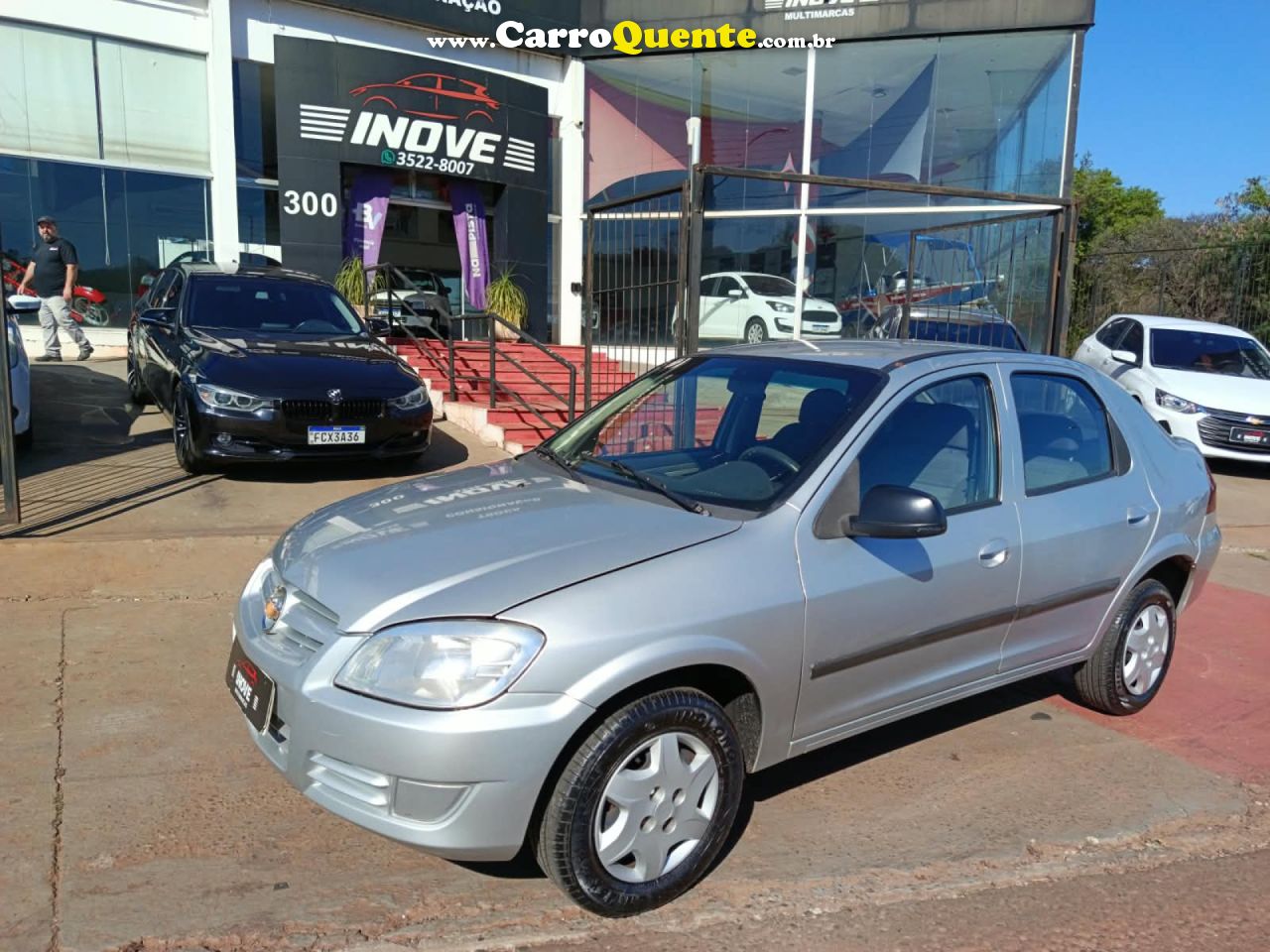 CHEVROLET   PRISMA  SED. MAXX LT 1.4 8V ECONOF. 4P   PRATA 2010 1.4 GASOLINA - Loja