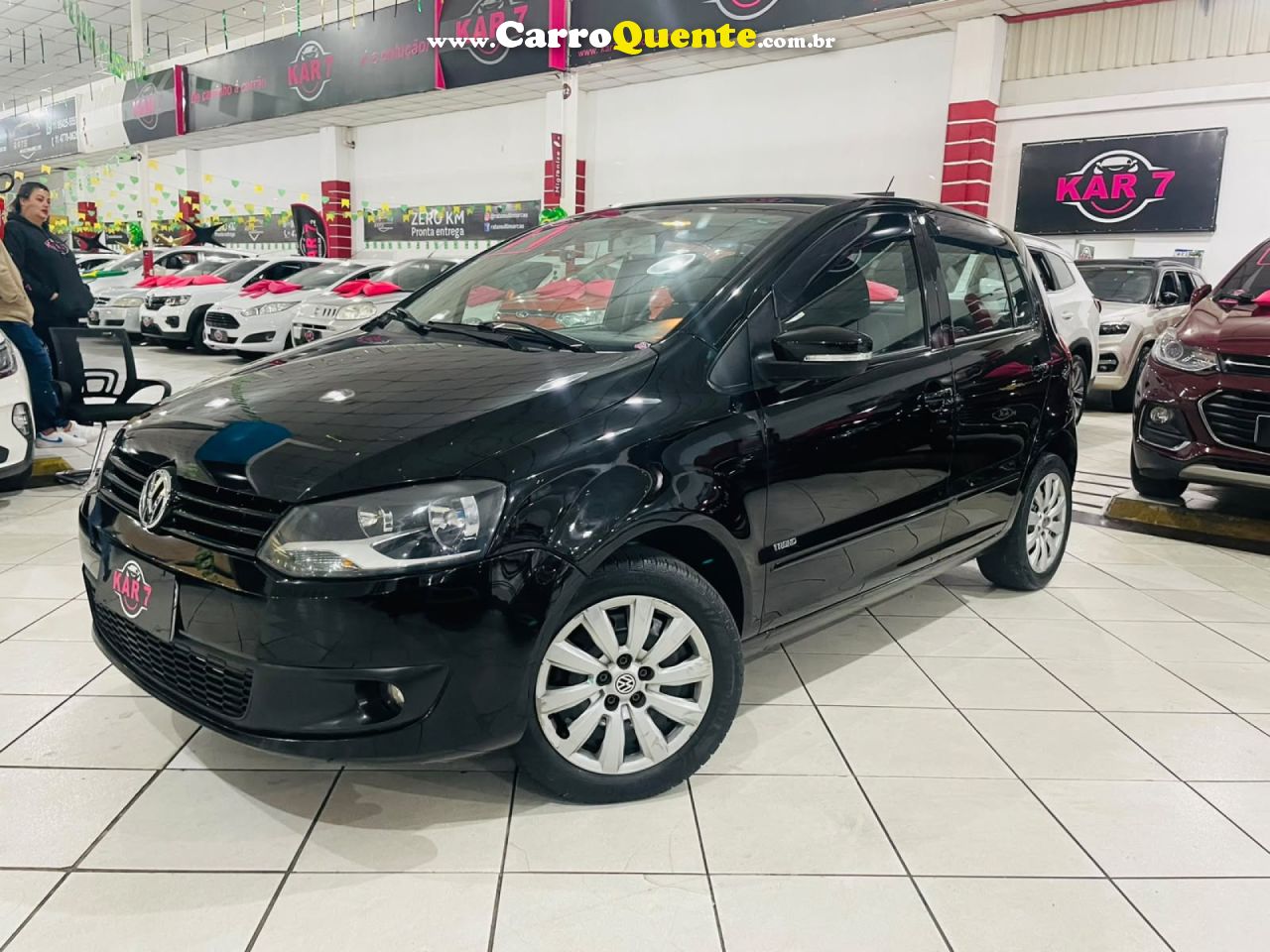 VOLKSWAGEN   FOX 1.6 MI TOTAL FLEX 8V 5P   PRETO 2011 1.6 FLEX - Loja