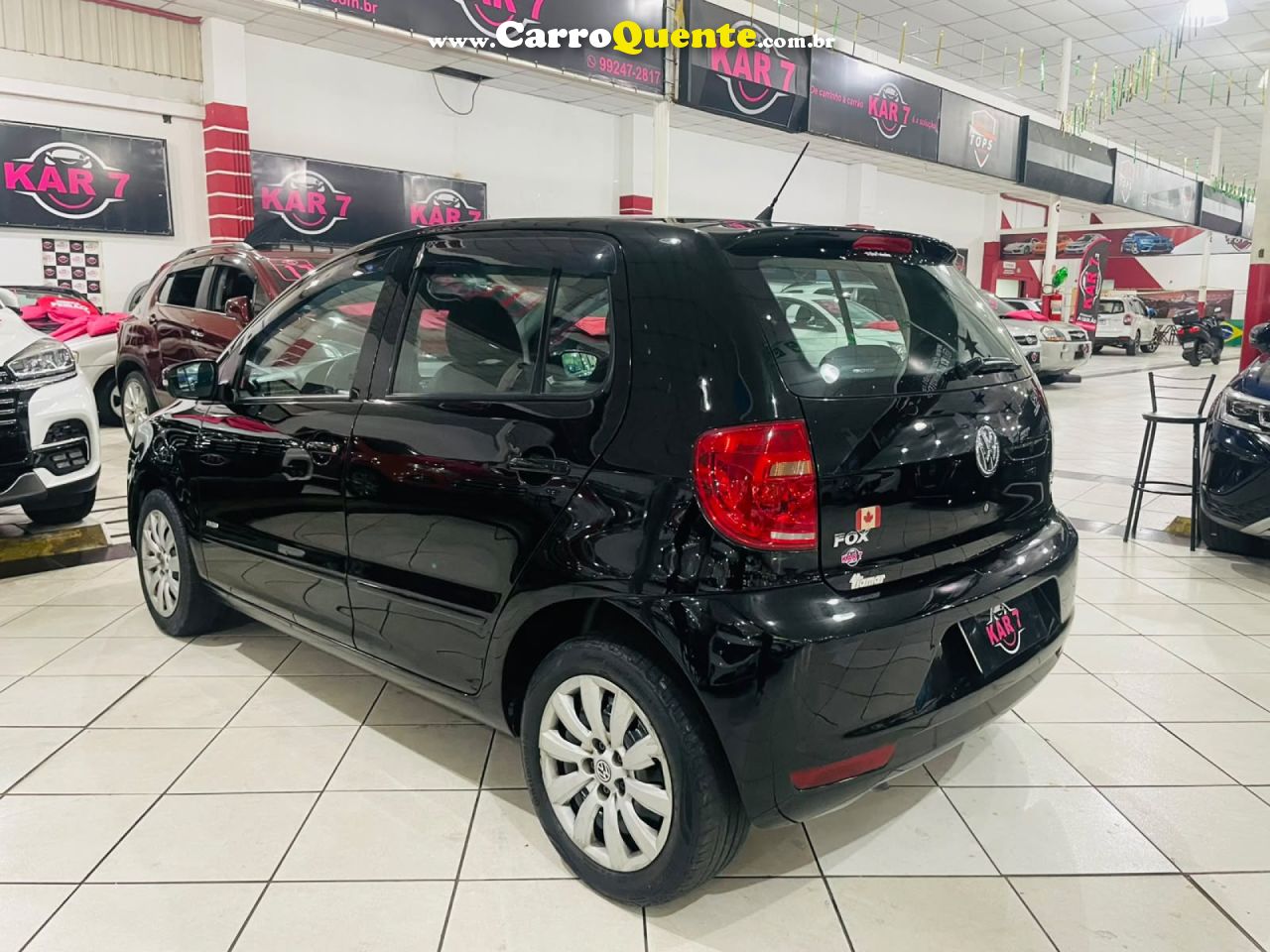 VOLKSWAGEN   FOX 1.6 MI TOTAL FLEX 8V 5P   PRETO 2011 1.6 FLEX - Loja