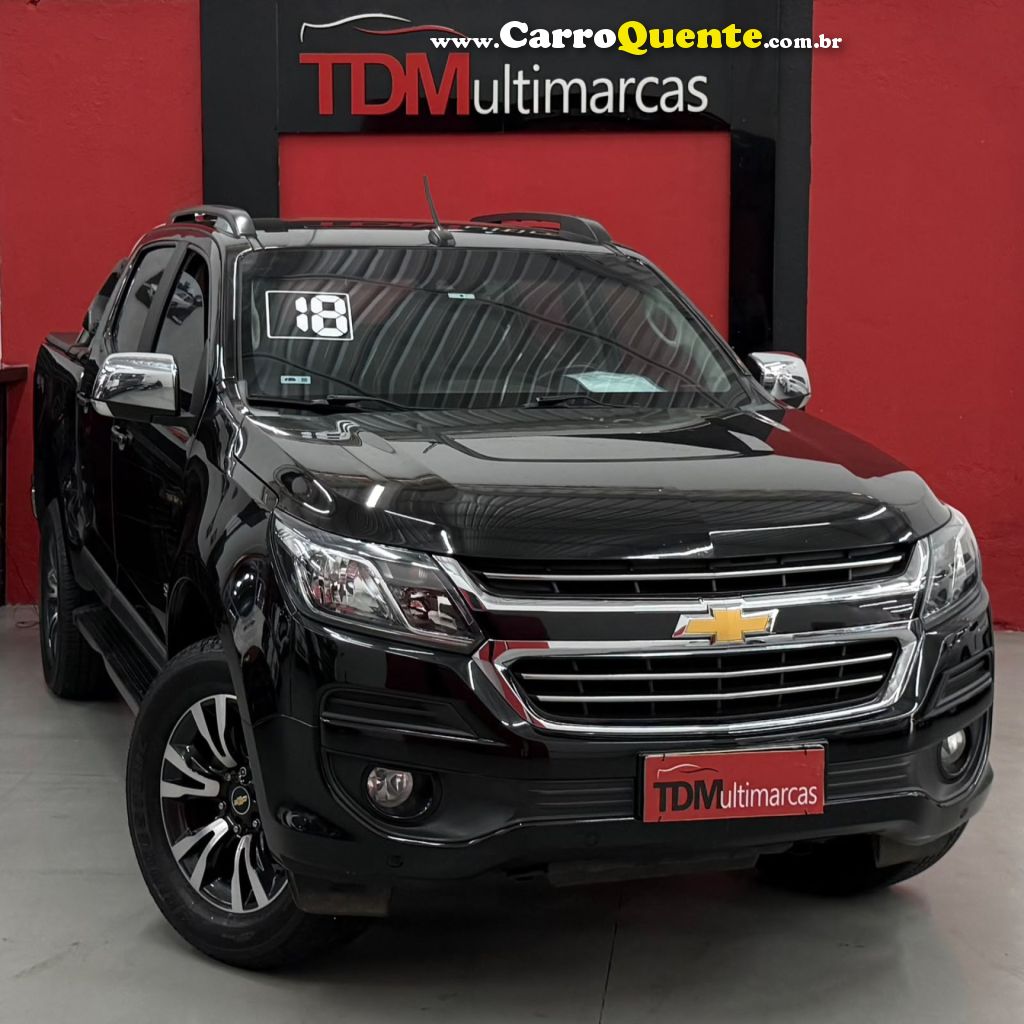 CHEVROLET   S10 PICK-UP LTZ 2.5 FLEX 4X4 CD AUT.   PRETO 2018 2.5 FLEX - Loja