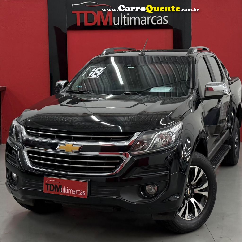 CHEVROLET   S10 PICK-UP LTZ 2.5 FLEX 4X4 CD AUT.   PRETO 2018 2.5 FLEX - Loja