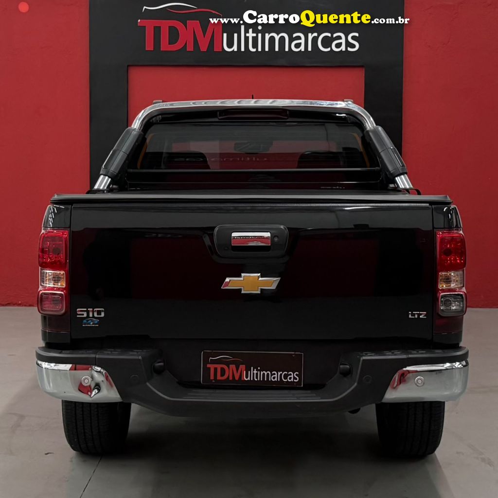 CHEVROLET   S10 PICK-UP LTZ 2.5 FLEX 4X4 CD AUT.   PRETO 2018 2.5 FLEX - Loja