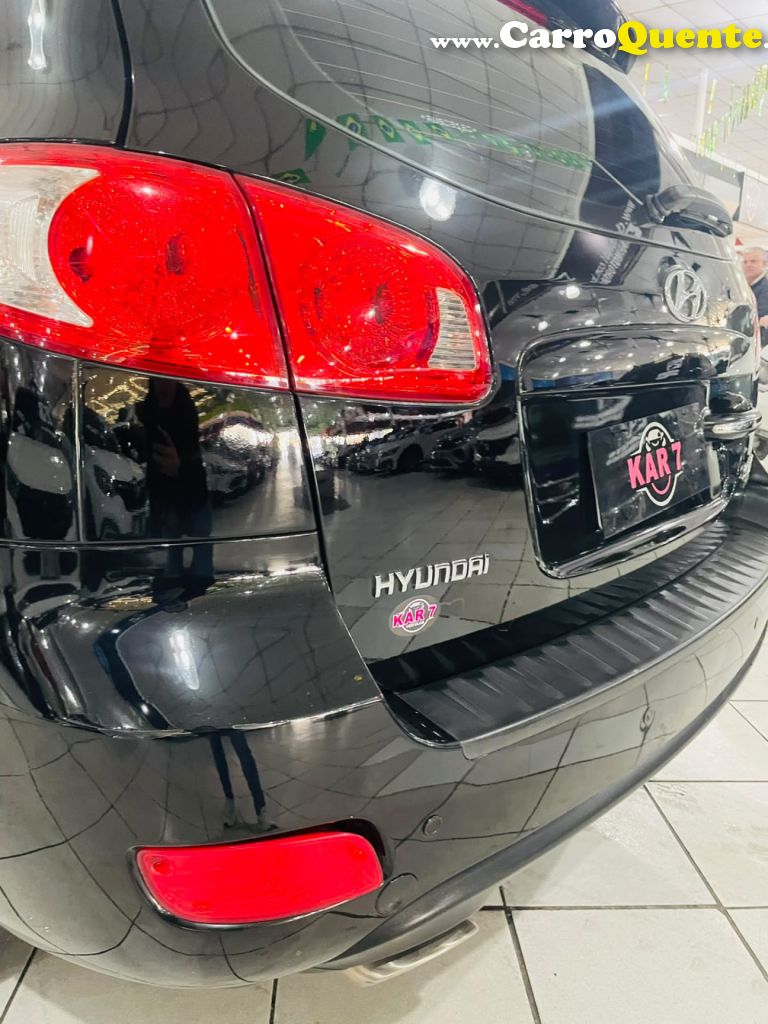 HYUNDAI   SANTA FE GLS 2.7 V6 4X4TIPTRONIC   PRETO 2010 2.7 GASOLINA - Loja