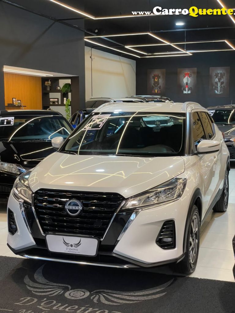 NISSAN   KICKS SENSE 1.6 16V FLEX AUT.   BRANCO 2024 1.6 FLEX - Loja