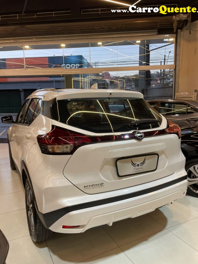 NISSAN   KICKS SENSE 1.6 16V FLEX AUT.   BRANCO 2024 1.6 FLEX - Loja
