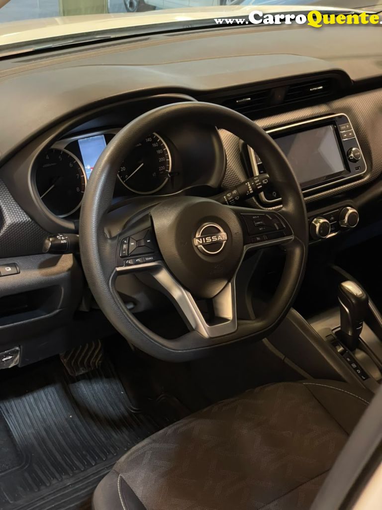 NISSAN   KICKS SENSE 1.6 16V FLEX AUT.   BRANCO 2024 1.6 FLEX - Loja