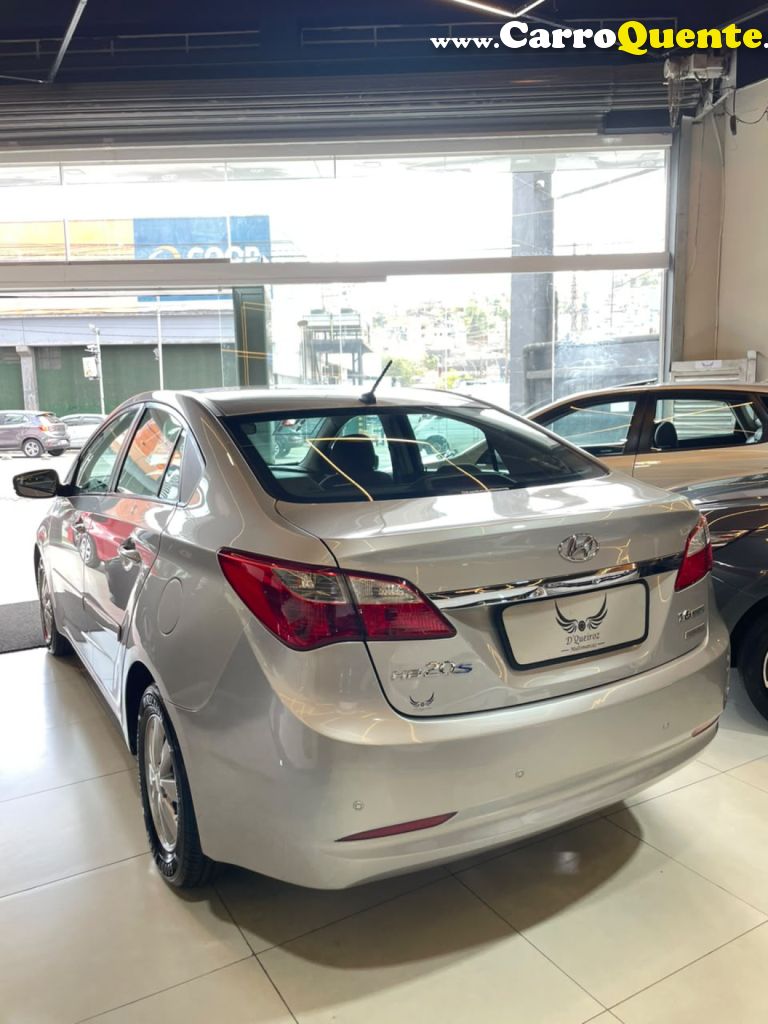 HYUNDAI   HB20S C.STYLEC.PLUS1.6 FLEX 16V AUT. 4P   PRATA 2014 1.6 FLEX - Loja
