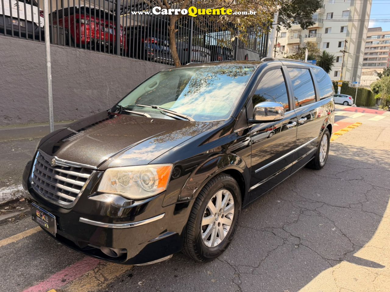 CHRYSLER   TOWN & COUNTRY LIMITED 3.8 3.6 V6 AUT.   PRETO 2008 3.8 GASOLINA - Loja