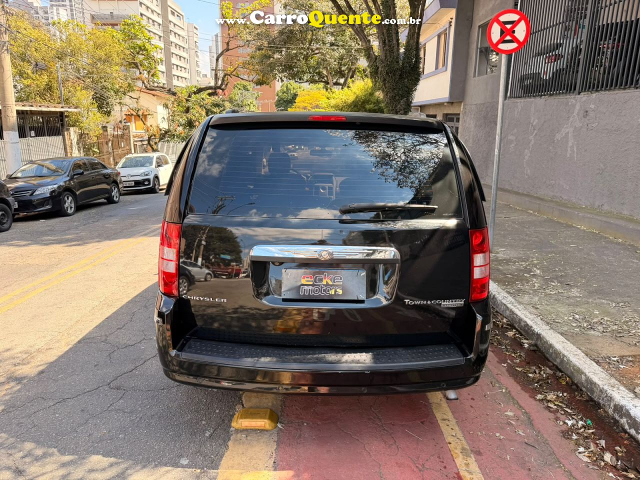 CHRYSLER   TOWN & COUNTRY LIMITED 3.8 3.6 V6 AUT.   PRETO 2008 3.8 GASOLINA - Loja