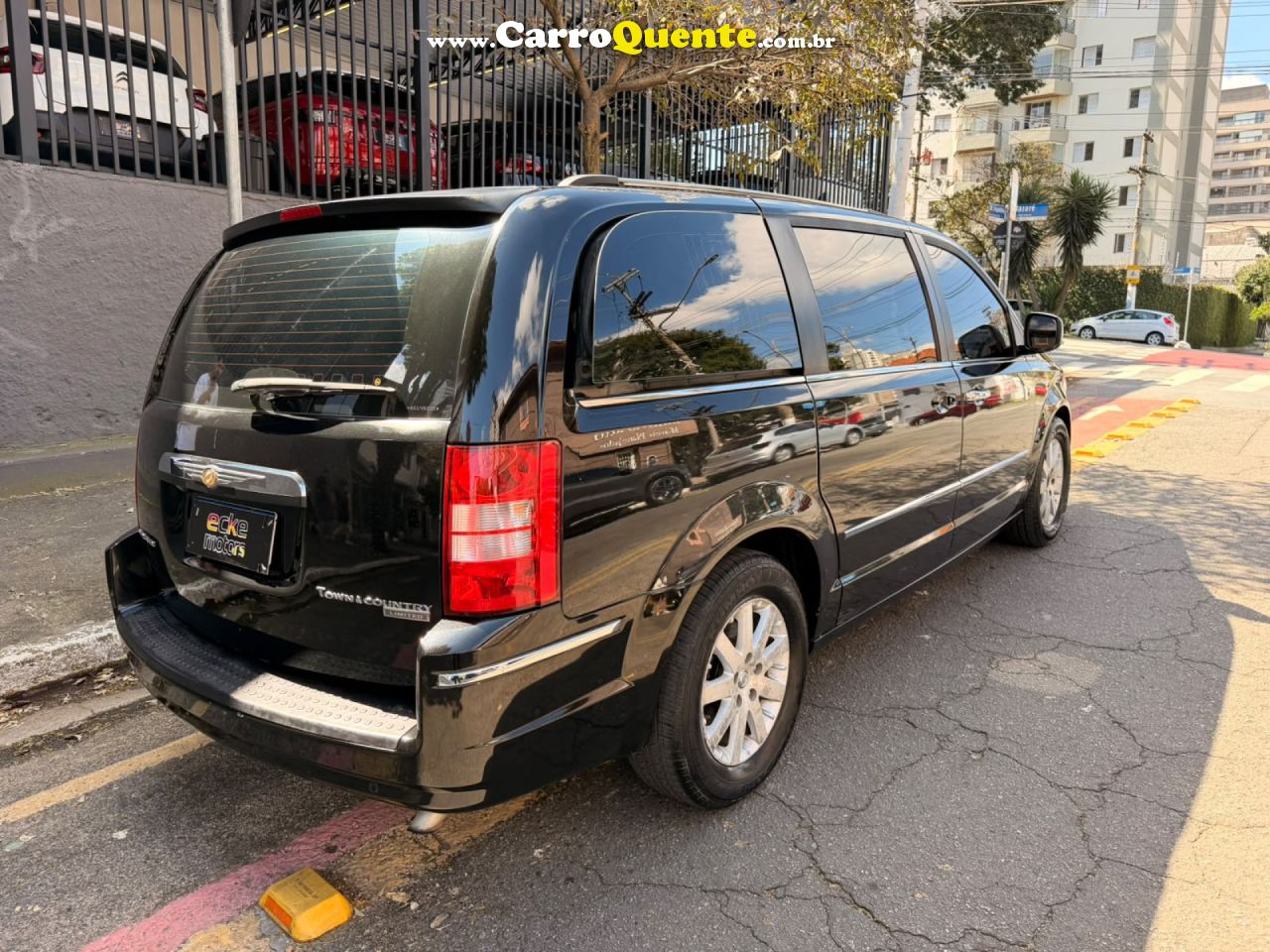 CHRYSLER   TOWN & COUNTRY LIMITED 3.8 3.6 V6 AUT.   PRETO 2008 3.8 GASOLINA - Loja