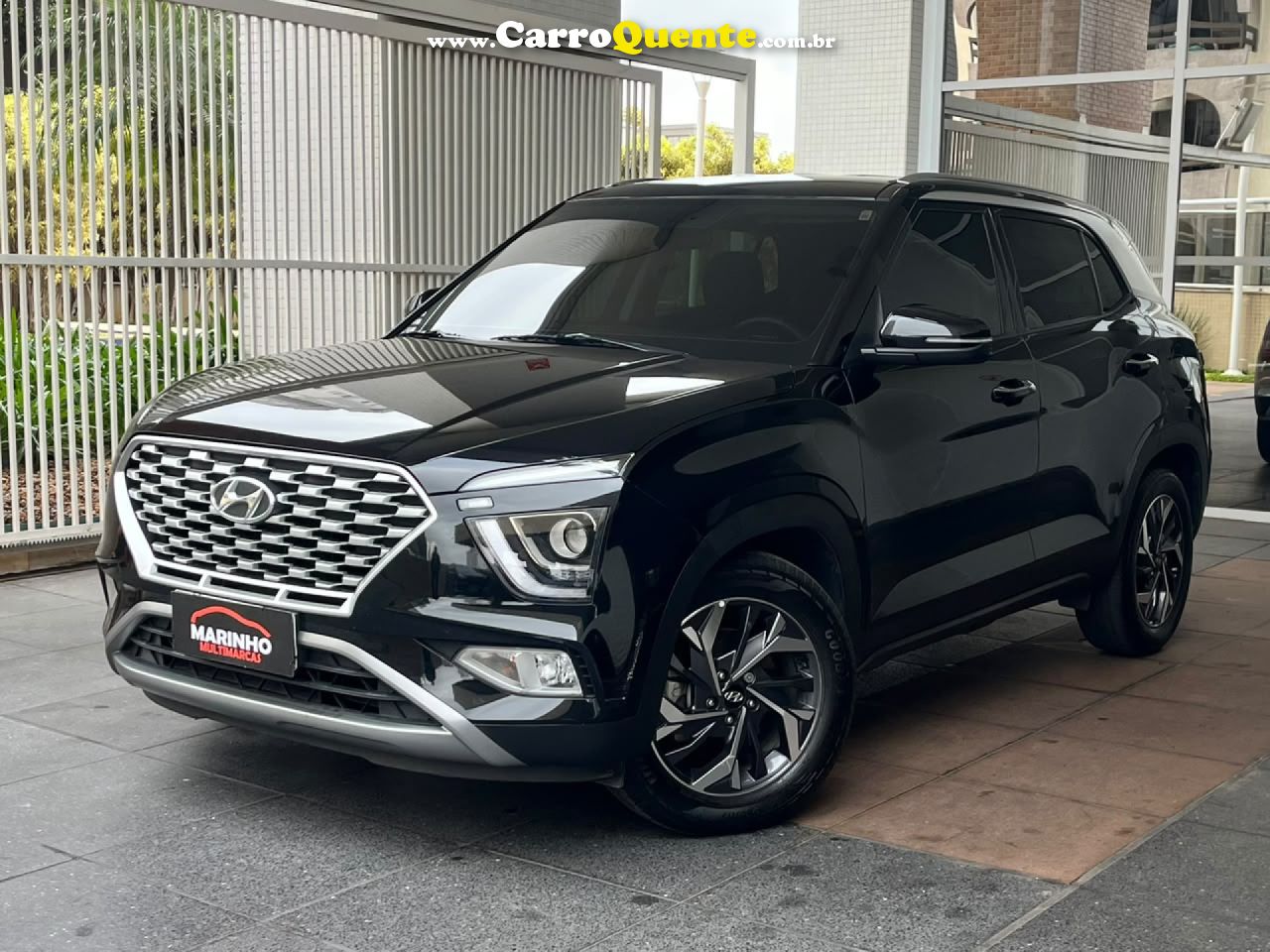 HYUNDAI   CRETA LIMITED TOP DE LINHA BAIXA KM GARANTIA DE FABRICA   PRETO 2023 1.0 FLEX - Loja