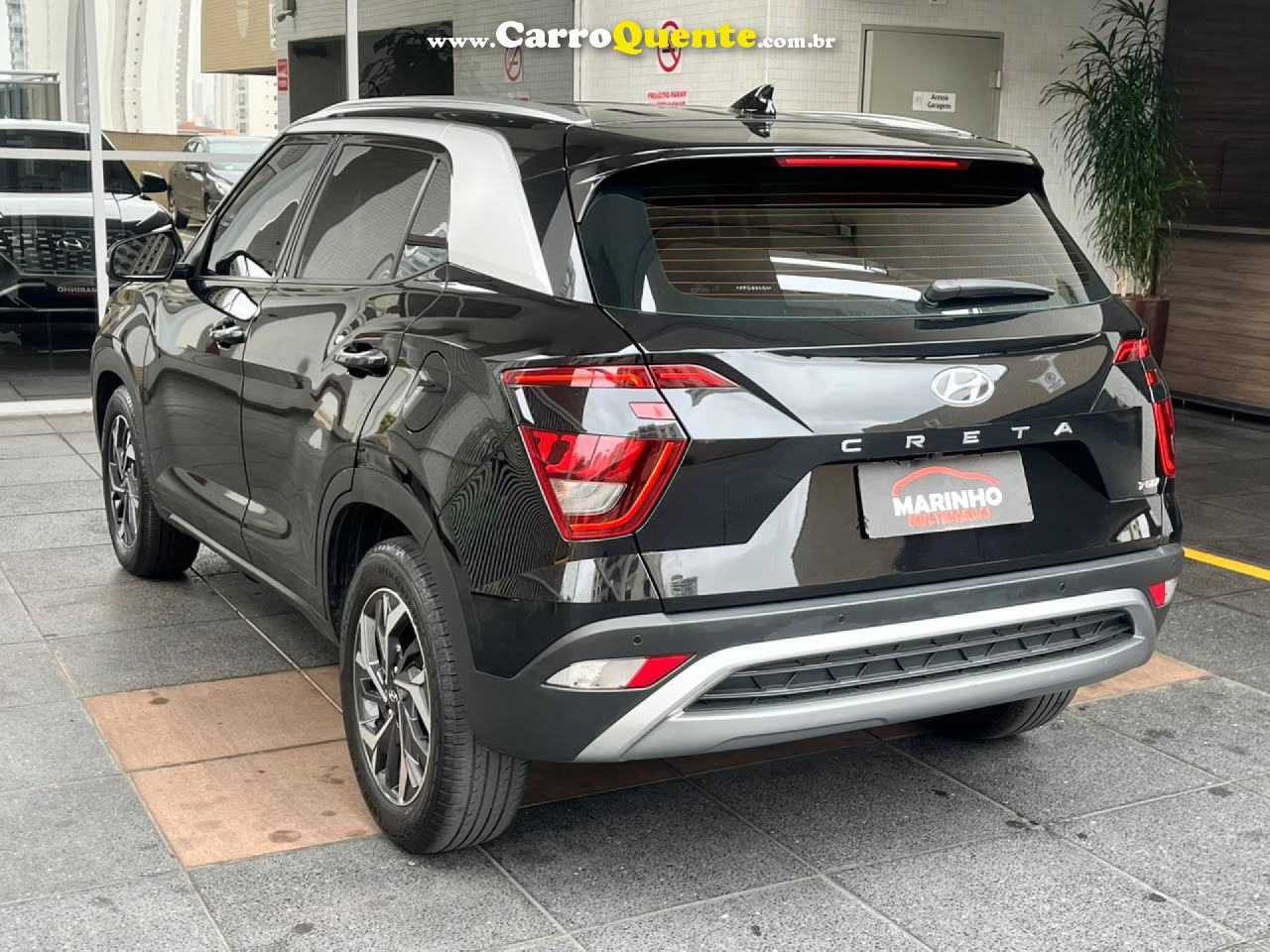 HYUNDAI   CRETA LIMITED TOP DE LINHA BAIXA KM GARANTIA DE FABRICA   PRETO 2023 1.0 FLEX - Loja