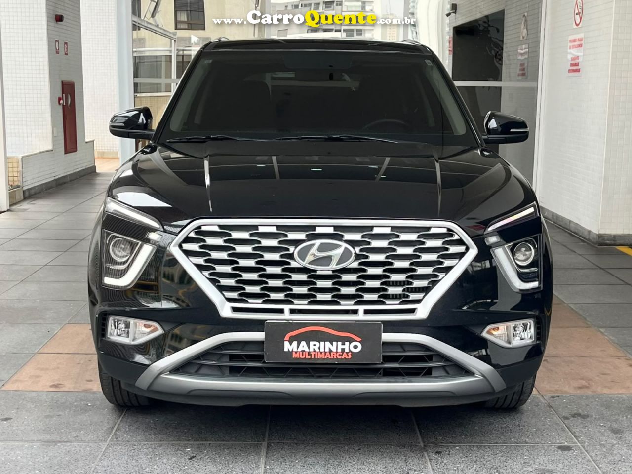 HYUNDAI   CRETA LIMITED TOP DE LINHA BAIXA KM GARANTIA DE FABRICA   PRETO 2023 1.0 FLEX - Loja