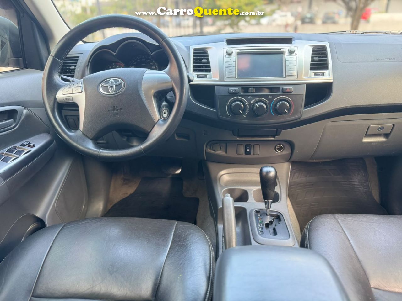 TOYOTA   HILUX CD SR 4X2 2.7 16V2.7 FLEX AUT.   PRETO 2015 2.7 FLEX - Loja