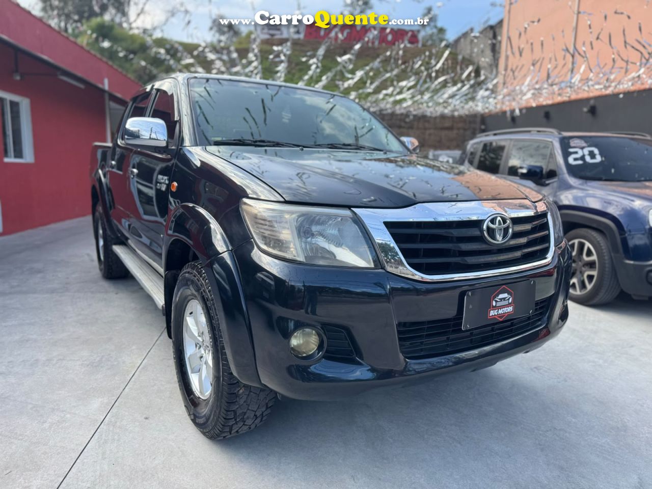 TOYOTA   HILUX CD SR 4X2 2.7 16V2.7 FLEX AUT.   PRETO 2015 2.7 FLEX - Loja