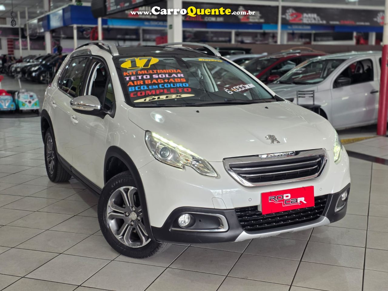 PEUGEOT 2008 1.6 16V THP GRIFFE 2017 - Loja